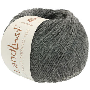Lana Grossa LANDLUST Alpaka Merino 160 | 408-donker grijs