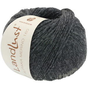 Lana Grossa LANDLUST Alpaka Merino 160 | 409-antraciet