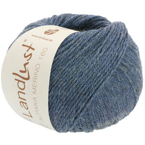 Lana Grossa LANDLUST Alpaka Merino 160 | 411-grijs blauw