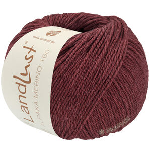 Lana Grossa LANDLUST Alpaka Merino 160 | 452-wijnrood