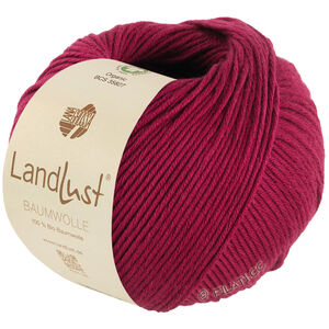 Lana Grossa LANDLUST BAUMWOLLE (GOTS) | 23-wijnrood