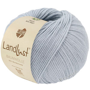 Lana Grossa LANDLUST BAUMWOLLE (GOTS) | 27-ijsblauw