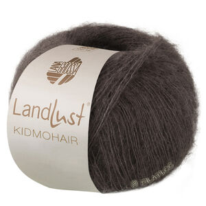 Lana Grossa LANDLUST KIDMOHAIR | 19-grijs bruin