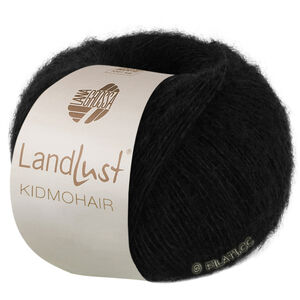 Lana Grossa LANDLUST KIDMOHAIR | 20-zwart