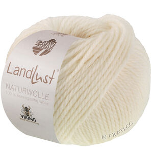 Lana Grossa LANDLUST Naturwolle | 01-wolwit