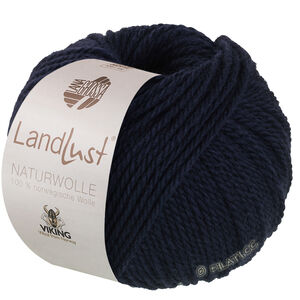 Lana Grossa LANDLUST Naturwolle | 05-zwartblauw