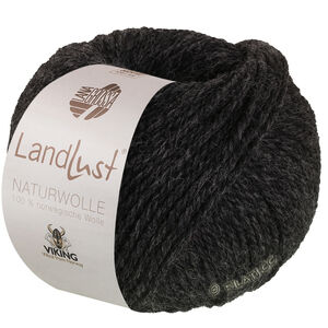 Lana Grossa LANDLUST Naturwolle | 10-antraciet