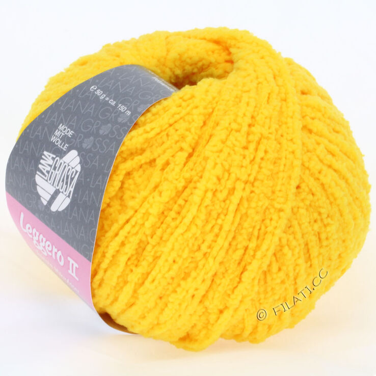 Lana Grossa LEGGERO II Uni | 01-geel