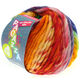Lana Grossa LEI Moulinè/Color Mix/Spray (Ragazza) | 150-natuur/rose/felroze/groen/olijf