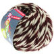 Lana Grossa LEI Moulinè/Color Mix/Spray (stopgezet kleuren) | 658-bourgondisch/ruwe witte