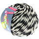 Lana Grossa LEI Moulinè/Color Mix/Spray (stopgezet kleuren) | 660-zwart/ruwe witte