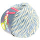 Lana Grossa LEI Moulinè/Color Mix/Spray (stopgezet kleuren) | 665-licht blauw/ruwe witte