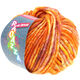Lana Grossa LEI Moulinè/Color Mix/Spray (stopgezet kleuren) | 321-oranje/bes/ruwe witte