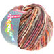 Lana Grossa LEI Moulinè/Color Mix/Spray (Ragazza) | 322-felroze/bordeaux/grijs/oranje/ruwe witte/violet