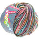 Lana Grossa LEI Moulinè/Color Mix/Spray (stopgezet kleuren) | 323-cyclaam/petrol/blauw violet/oranje/ruwe witte