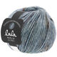 Lana Grossa LOVELY COTTON Inserto (lala BERLIN) | 104-blauwgrijs/bourgondisch