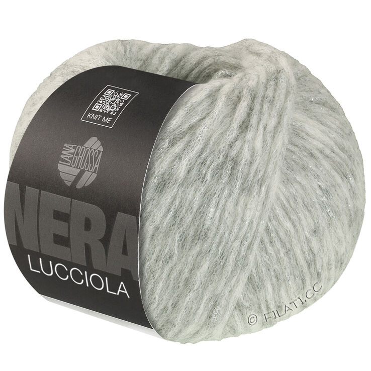 Lana Grossa LUCCIOLA (Nera) | 01-wit