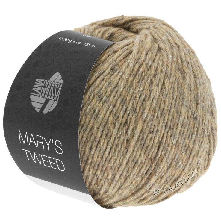 Lana Grossa MARY'S TWEED | 01-kameel gemêleerd