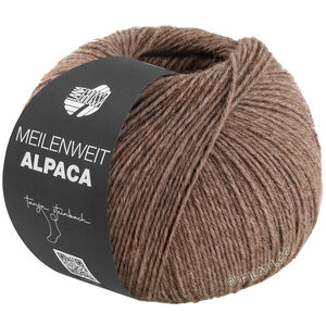 Lana Grossa MEILENWEIT 6-FACH 150g Alpaca | 1021-grijs bruin