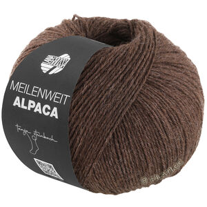 Lana Grossa MEILENWEIT 6-FACH 150g Alpaca | 1022-donker bruin