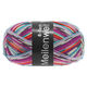 Lana Grossa MEILENWEIT 6-FACH 150g Fantasy | 9561-tomaatrood/orchidee/ecru/antraciet/petrol/sering/felroze/turkoois