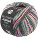 Lana Grossa MEILENWEIT 6-FACH 150g Alpaca Print | 1111-mosgroen/grijs groen/jade/wit/donker rood/jeans