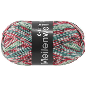 MEILENWEIT 6-FACH 150g Merino Christmas Lurex van Lana Grossa