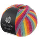 Lana Grossa MEILENWEIT 6-FACH 150g Cosy Socks Multi Stripes | 2201-rook blauw/turkoois/geel/oranje/foksia