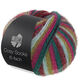 Lana Grossa MEILENWEIT 6-FACH 150g Cosy Socks Multi Stripes | 2206-donker rood/mintturkoois/olijf groen/donkere fuchsia/opaalgroen