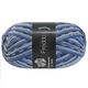 Lana Grossa MEILENWEIT 6-FACH 150g Freddo | 9741-blauwgrijs/hemelsblauw/donker blauw/donker grijs/wit/licht blauw/ijsblauw