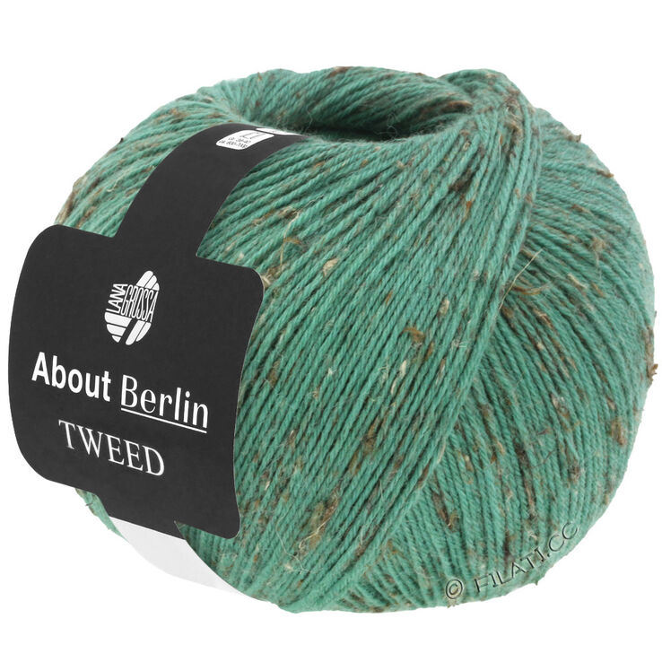Lana Grossa MEILENWEIT 100g Tweed (ABOUT BERLIN) | 901-groen gemêleerd