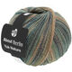 Lana Grossa MEILENWEIT 100g Yak Nature (ABOUT BERLIN) | 680-donker grijs/licht grijs/grijs groen/grijs beige/taupe/munt gemêleerd/mint gestreept