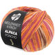 Lana Grossa MEILENWEIT 100g Alpaca Poncho | 2723-oranje/foksia/room/heide/bruin