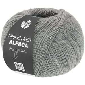 Lana Grossa MEILENWEIT 100g Alpaka | 2014-grijs