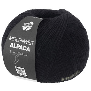 Lana Grossa MEILENWEIT 100g Alpaka | 2016-zwart