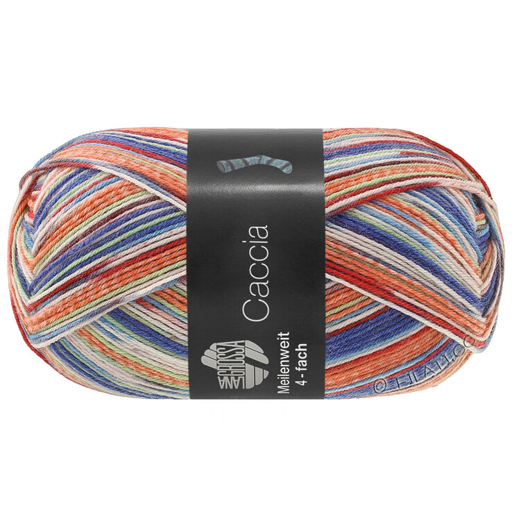 Lana Grossa MEILENWEIT 100g Caccia | 5301-roest/licht groen/grijs beige/hemelsblauw/marine/donker rood/braam