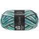 Lana Grossa MEILENWEIT 100g Caccia | 5303-staalblauw/blauw turkoois/jade/petrol/witgroen