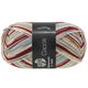 Lana Grossa MEILENWEIT 100g Caccia | 5305-donker rood/kameel/licht grijs/donker grijs/rose/room/groengrijs