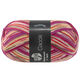 Lana Grossa MEILENWEIT 100g Caccia | 5307-rood violet/wijnrood/rosé/omber/sering/geeloranje