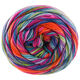 Lana Grossa MEILENWEIT 100g Cascata | 5207-donker blauw/licht rood/roest rood/licht blauw/wijnrood/foksia/paars/marine/jade/donker groen/pistache