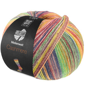 Lana Grossa MEILENWEIT 100g Cashmere Inverno | 125-geel/mintturkoois/jade/marine/lente groen/blauw/braam/limoen/terracotta /sering