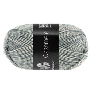 Lana Grossa MEILENWEIT 50g Cashmere | 02-licht grijs gemêleerd
