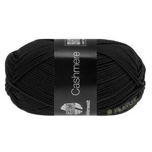 Lana Grossa MEILENWEIT 50g Cashmere | 08-zwart