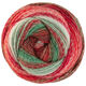 Lana Grossa GOMITOLO (Christmas Edition Lurex) | 117-groen rood/grijs groen/briljantrood/licht rood/tomaatrood/donker rood/ecru