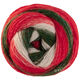 Lana Grossa GOMITOLO (Christmas Edition) | 112-rood/donker rood/bos groen/bladgroen/ecru/Groen wit