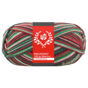 MEILENWEIT 100g Merino Christmas Lurex van Lana Grossa