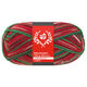 Lana Grossa MEILENWEIT 100g Merino Christmas Lurex | 6809-licht groen/donker bruin/oranje/wit/donker rood/donker groen