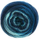 Lana Grossa MEILENWEIT 100g Color Mix Soft | 8055-staalblauw/grijs blauw/licht blauw/hemelsblauw/midden blauw/donker blauw