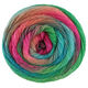 Lana Grossa MEILENWEIT 100g Merino Color Mix Sparks | 7618-framboos/roest/grijs groen/turkoois/jade/foksia