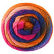 Lana Grossa MEILENWEIT 100g Merino Color Mix Sparks | 7619-zalmrood/donker blauw/royaal/turkoois/rood violet/foksia